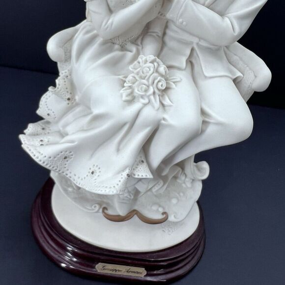 Giuseppe Armani Florence #0189F Bride And Groom Garden Wedding - Picture 3 of 10